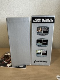 Konami Where in Time Is Carmen Sandiego? NES Game Manual