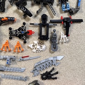 Lego 3.5 LBS Random Bionicle Technic +/or Hero Factory Pieces Parts Bulk & #8942