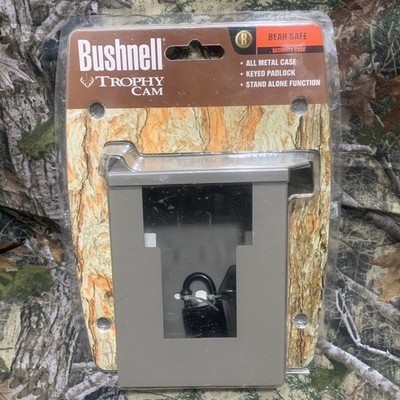 Bushnell Trophy Cam Bear Safe Security Case New & Unopened Sealed Lock Keys