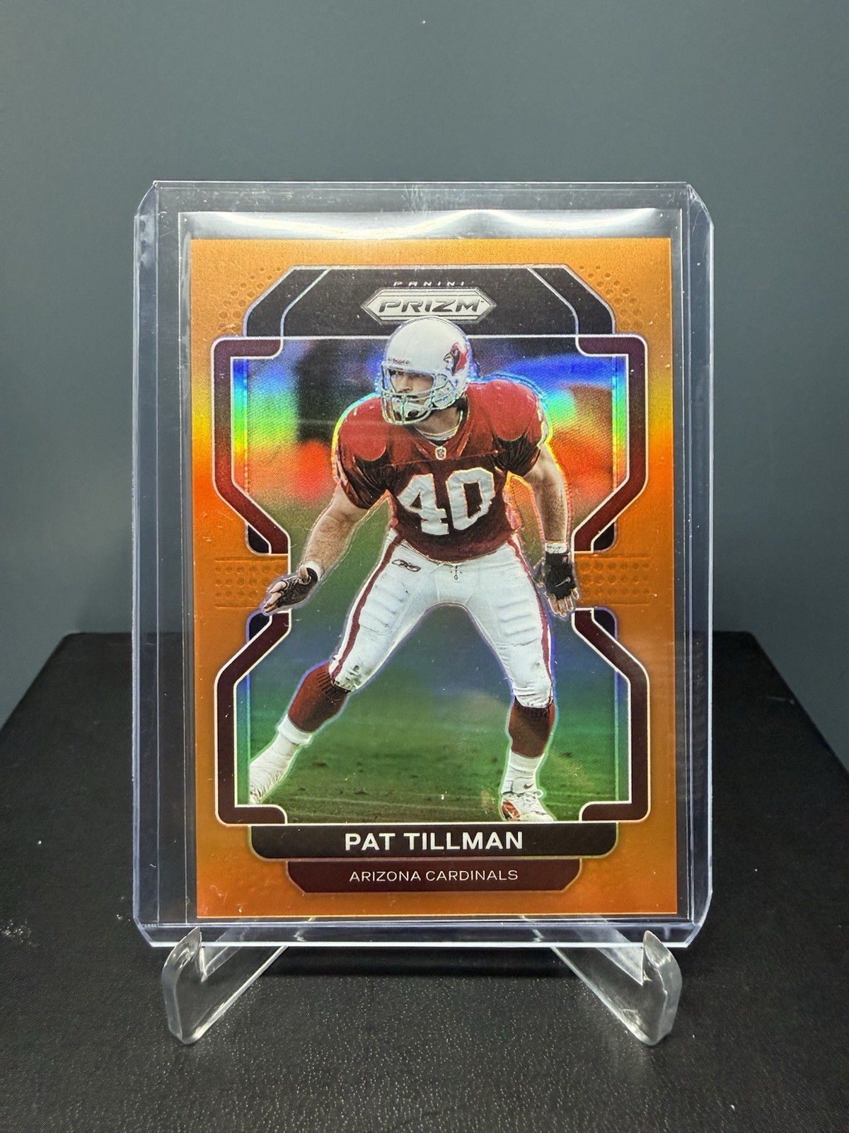 2021 Panini Prizm - Pat Tillman #83 Orange Prizm /249