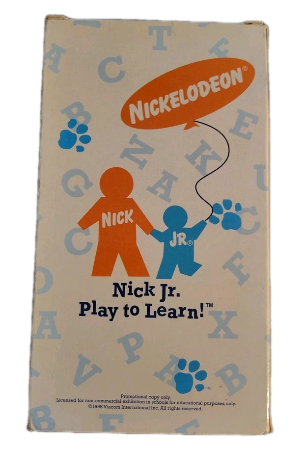 Nick Jr. BLUE’S ABC’s  Clues VHS Video Special Teacher’s Edition Tested/ Promo - Image 2 of 4