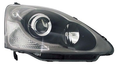 Scheinwerfer rechts für Honda Civic VII 2003-2005 EU EP H1 HB3 Halogen Schwarz