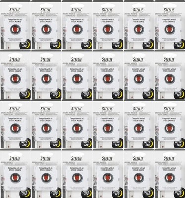 Nite Ize Steelie 360° Magnetic Mount Original Magnetic Phone Socket (24-Pack)