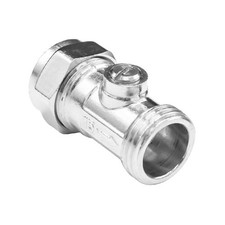 15mm Flat Faced Isolation Service Valve - PACK OF 2 - FREE Next-Day Delivery
