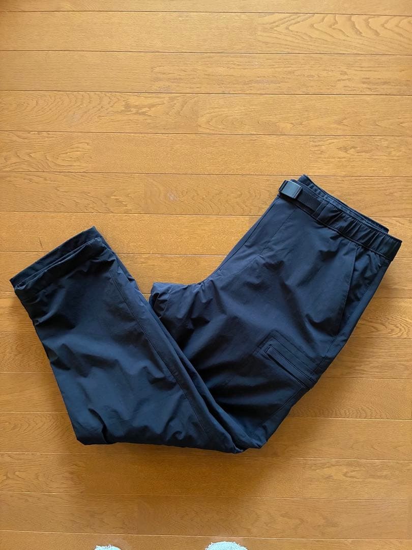 Uniqlo Warm Easy Pants L Short Black Casual Sweatpants Used