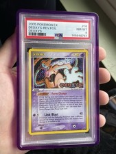 Pokemon Deoxys Reverse Holo Deoxys Stamped #16 PSA 8 POP 97 NEW CERT on eBay