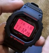 Casio G-Shock GW-B5600AR Adrenalin Red, Solar Bluetooth Limited Edition RARE