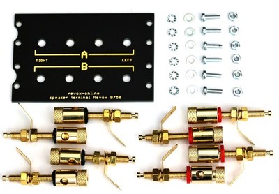 Studer Revox B750 MKII B750 Premium- Lautsprecheranschlüsse, Speaker Terminal