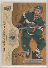 2018-19 Upper Deck Engrained Rookies 87/299 Jordan Greenway #76 n1u