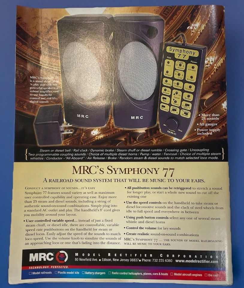 Model Railroader Magazine January 2008 Cumberland Valley Bachman Steamer - NEW - Image 2 of 2