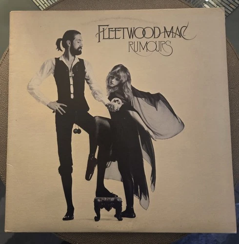 Fleetwood Mac Rumours vinyl LP 1977 1st Press Nr Mt- with insert & textured sl