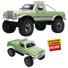 HobbyPlus CR18P EVO V2 Convoy, Brushed, 4x4 RTR Trail Crawler Olive Green