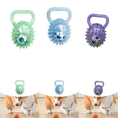 Fetch Dog Ball Soft Thorn Toss Ball Spiel Puppy Throwing Squeezing