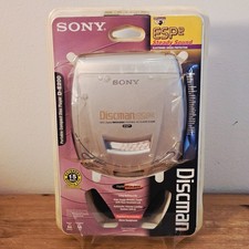 READ - Sony D-E200 Discman ESP2 Portable CD Player New Sealed Vintage READ