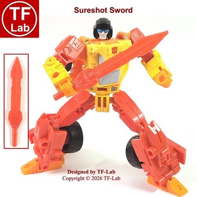 Sword for Age of The Primes Targetmaster Sureshot Upgrade Kit TF-Lab