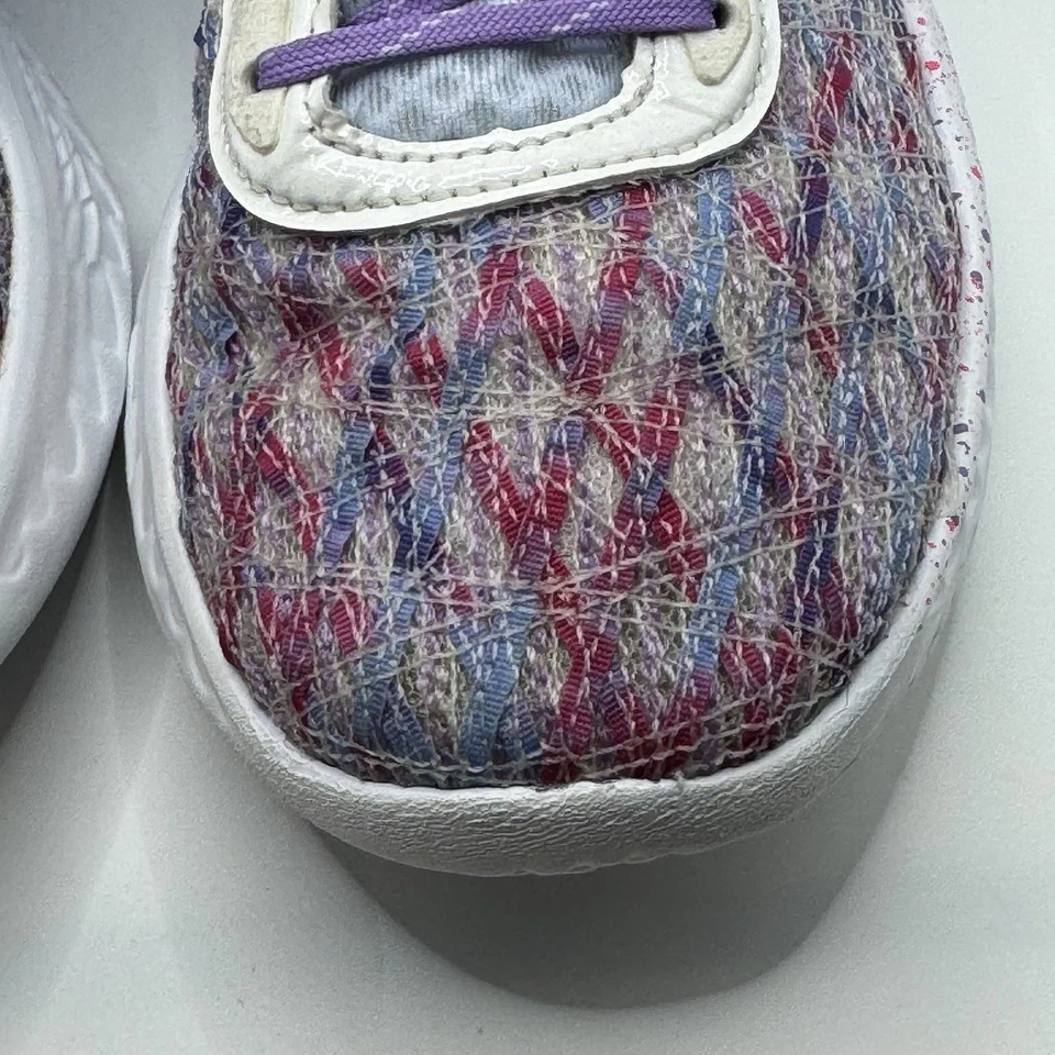 Under Armour Big Kids' Team Curry 9 Basketball Shoes, Blue/Purple/Violet, 6Y - Image 4 of 4