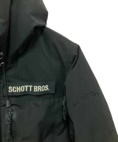 Schott                    Down jacket black 31820… - image 8