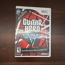Guitar Hero Van Halen - Wii - C.I.B (tested, Works)