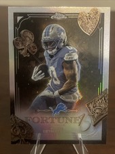 2025 Topps Chrome Jahmyr Gibbs Fortune 15 Refractor #f15-12