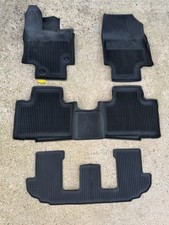 2020-2025 Toyota Highlander Genuine Oem All-weather Rubber Floor Mats Full Set 2020-2025 Toyota Highlander Genuine Oem All-weather Rubber Floor Mats Full Set