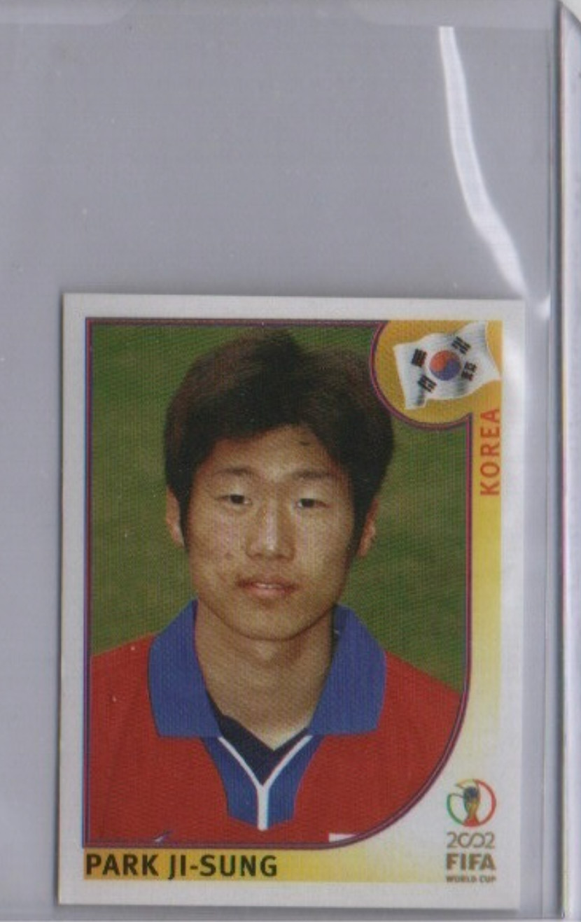 2002 FIFA World Cup Korea Japan Album Stickers #251 Ji-Sung Park