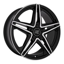 1x MSW (OZ) MSW 31 gloss black full polished 8.5Jx19 5x112 ET43