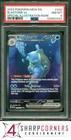 2023 POKEMON MEW EN-151 SPECIAL ILLUSTRATION RARE SIR #200 BLASTOISE ex PSA 8