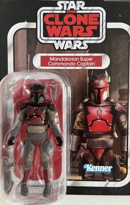 Hasbro Star Wars Vintage Mandalorian Super Commando Captain VC246