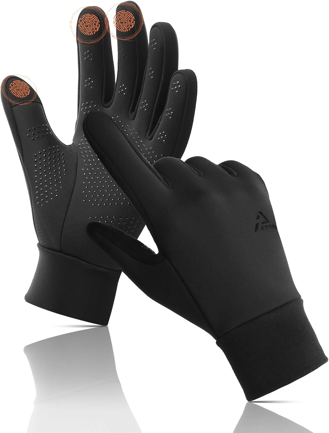 Winter Gloves Touch Screen 3-Layer Thermal Running Cycling Women Men