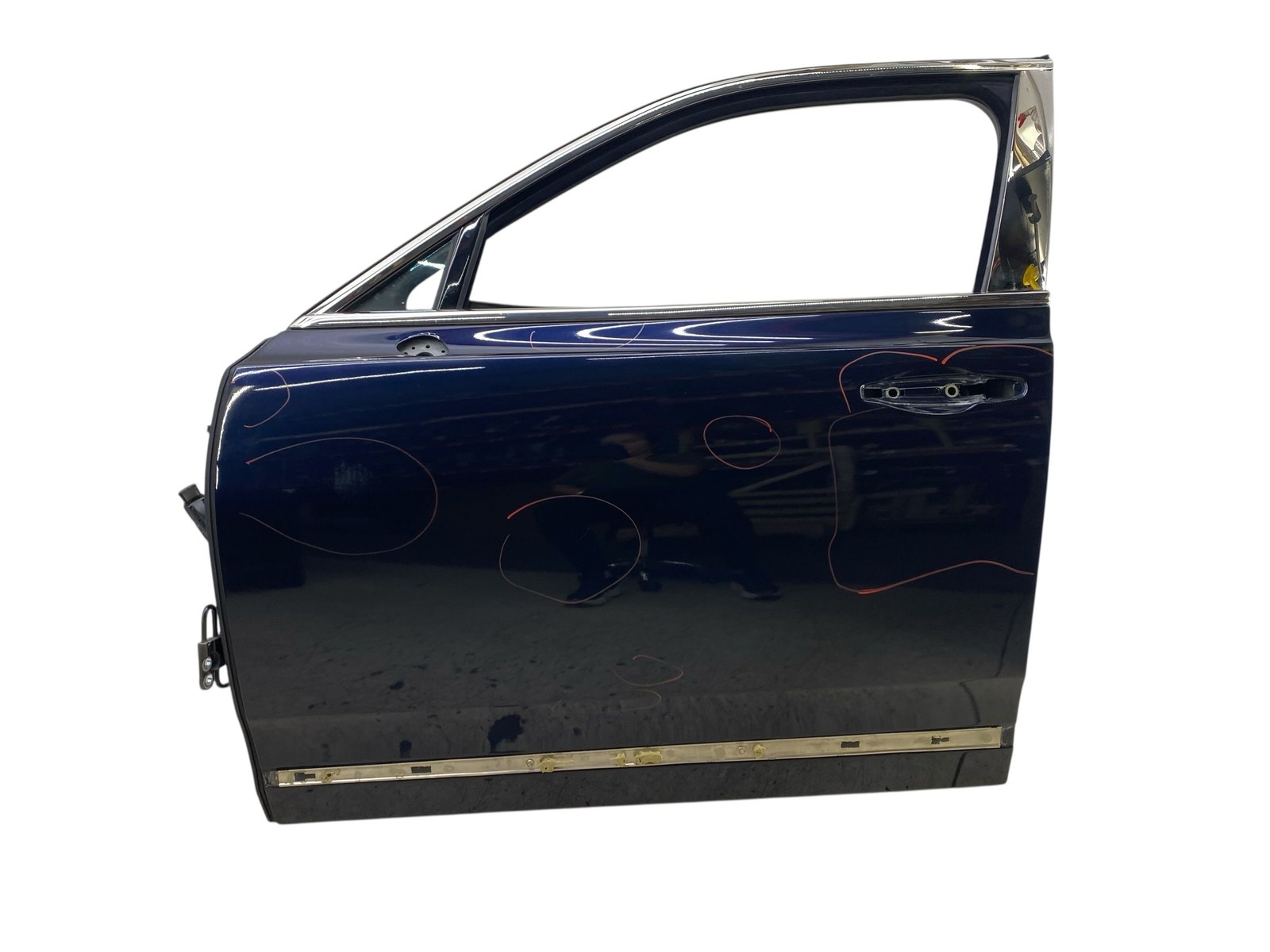 2010-2020 BENTLEY MULSANNE FRONT LEFT DOOR SHELL DARK SAPPHIRE METALLIC (6508)