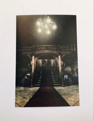 Resident Evil 25th Anniversary Postcard Unused Biohazard Resident