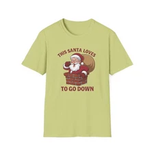 Funny Christmas Santa T-Shirt, Holiday Tee, Unisex Shirt, Christmas Gift, Humor