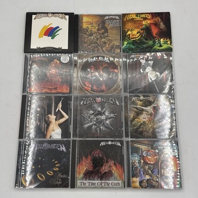 12 CD Lot Helloween Oath Rings Jukebox Keeper Keys Jericho Hell Rabbit Chameleon