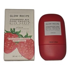 Glow Recipe Strawberry BHA Pore-Smooth Blur Drops Serum 1 oz / 30 ML V6