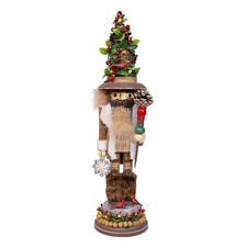 Kurt Adler 19" Hollywood LED Birch Berries Nutcracker, Battery Operated