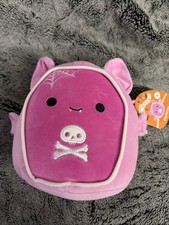 Original Squishmallows 7.5" Perfecta The Pink Tombstone Bat 1st to Market