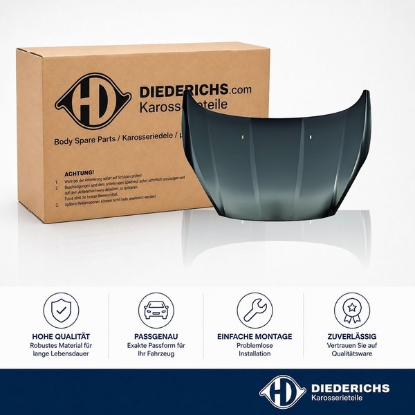 Motorhaube Diederichs 1405100 FÜR Ford Haube Motorraumhaube-image