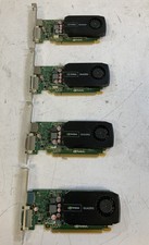 lot of 4 PNY/Nvidia Quadro 600 1GB PCI Express 2.0 x16 Video Card NS P6B