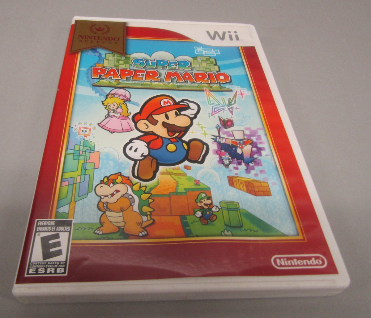 Super Paper Mario (Nintendo Wii) CIB Complete w/ Inserts - Tested