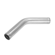 OD 1.5" 38mm Length 12" 300mm Aluminum Alloy Tube Intercooler Pipe 45 Degree