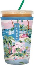Sok It JavaSok Iced Coffee  Cold Soda Insulated Neoprene Cup Sleeve Beachside