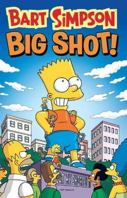 #ad Matt Groening Bart Simpson Big Shot Paperback UK IMPORT $14.79