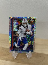 2025 Topps Chrome James Cook Pulsar Refractor #35 Buffalo Bills