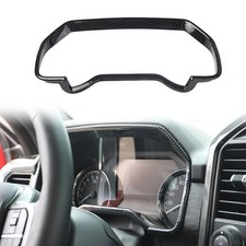 For Ford F-150 21-2023 Carbon fiber Inner Dashboard Panel Frame Cover Trim