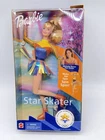 Vintage Barbie Star Skater Olympic Salt Lake 2002 Mattel 1997 #53375 Make Spin