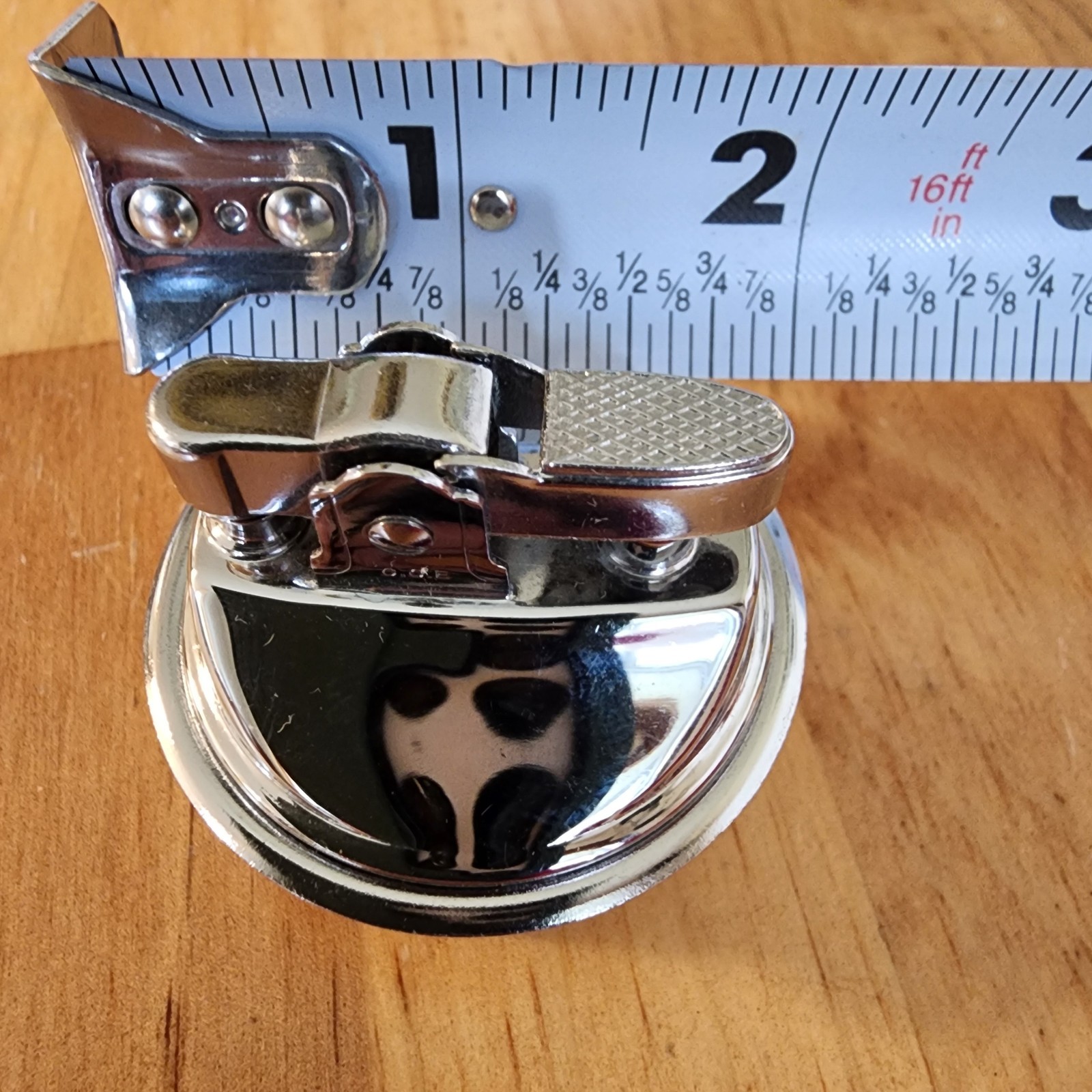 Vintage Table Lighter Insert Silver, New Old Stock, Made In Japan