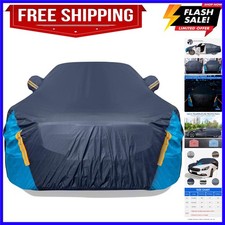 Car Cover Waterproof All Weather for Automobiles, 6 Layers Outdoor Full Exter...