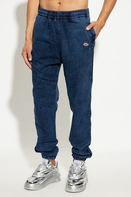 MENS Diesel D-LAB-NE SIZE XL EX LARGE JOGGER JEANS W36 Blue joggjeans sweatpants