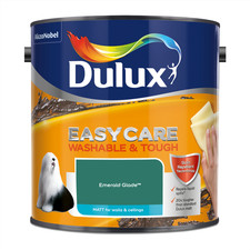 Dulux Paint Shades of Green Easycare Washable & Tough Matt Emulsion 2.5 Litres