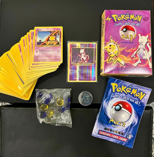 Pokemon Zap! Vintage Theme Deck | Wizards of the Coast TCG 1999 Base Set!
